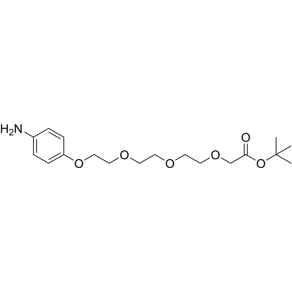 Aniline-PEG3-C1-Boc 2115897-27-1
